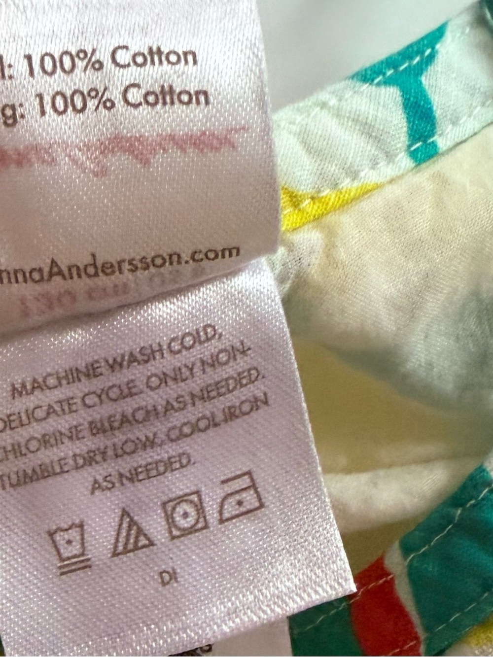 Hanna Andersson Girl woven dress 8 years - Picture 6 of 6